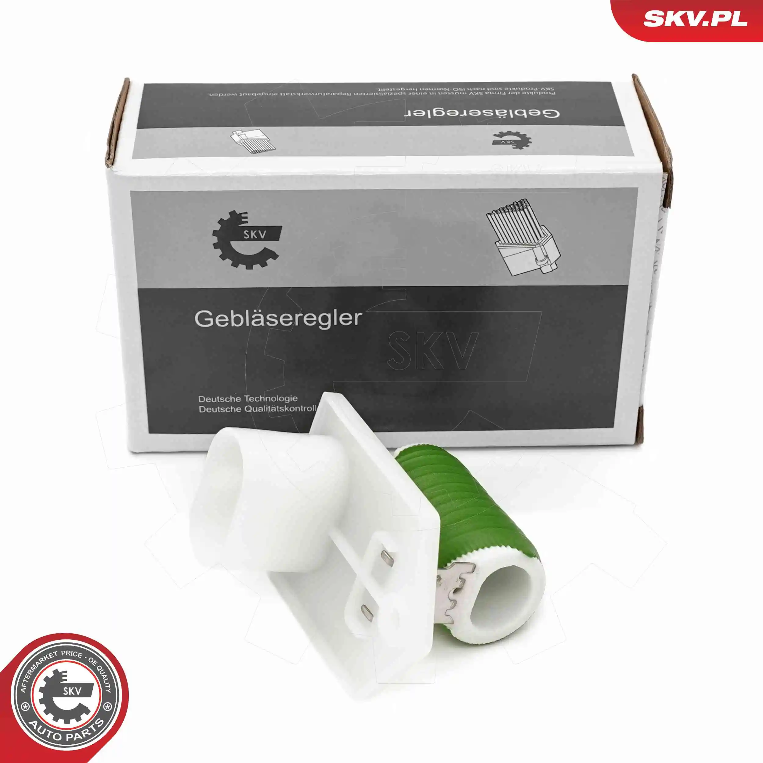 Resistor, interior blower